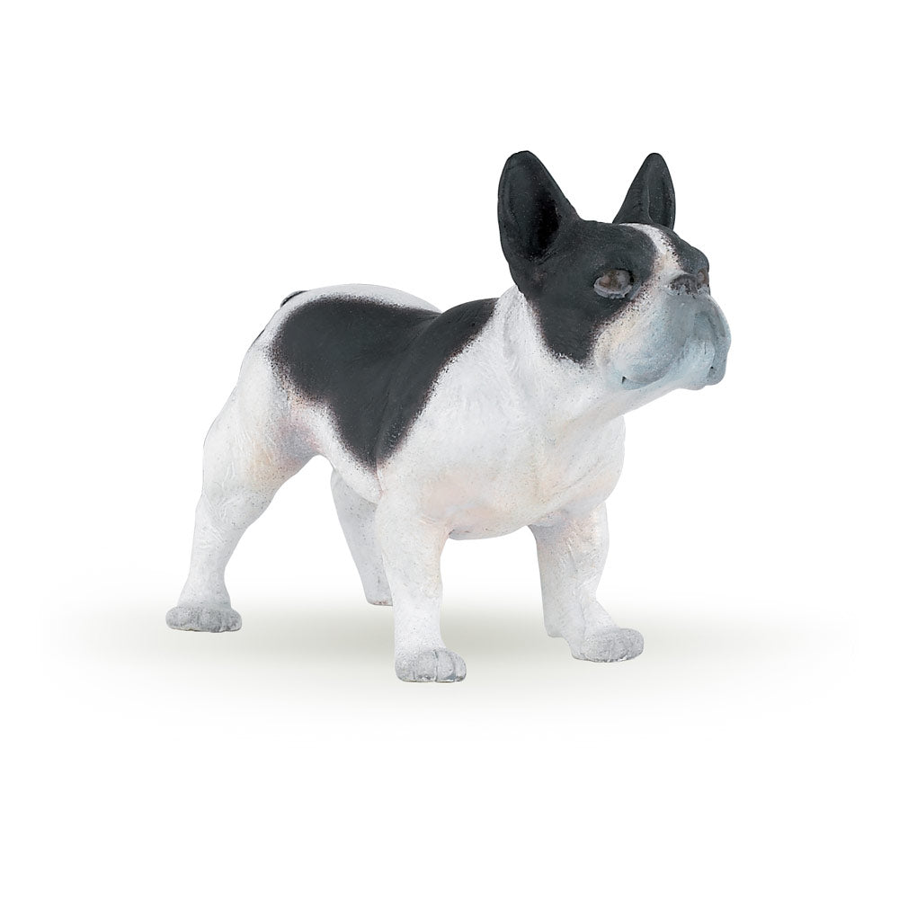 PAPO 54006 Haustiere, Französische Bulldogge, schwarzweiß Figur, Mehrfarben, oner Size