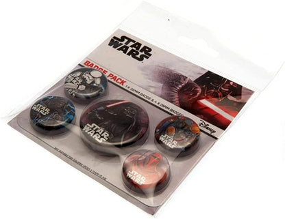 Star Wars Button Badge Set único Colour
