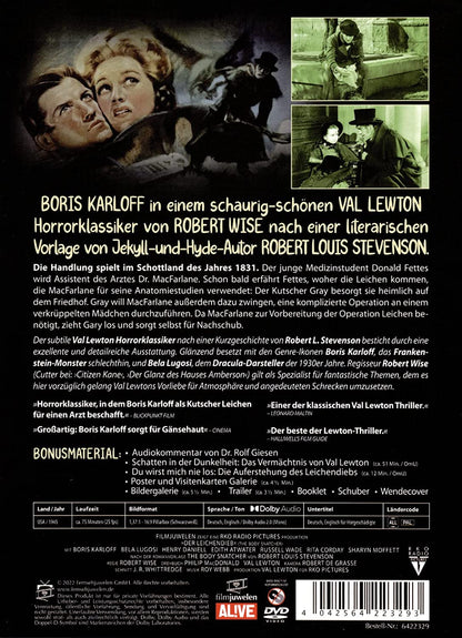 Der Leichendieb (The Body Snatcher) (Filmjuwelen