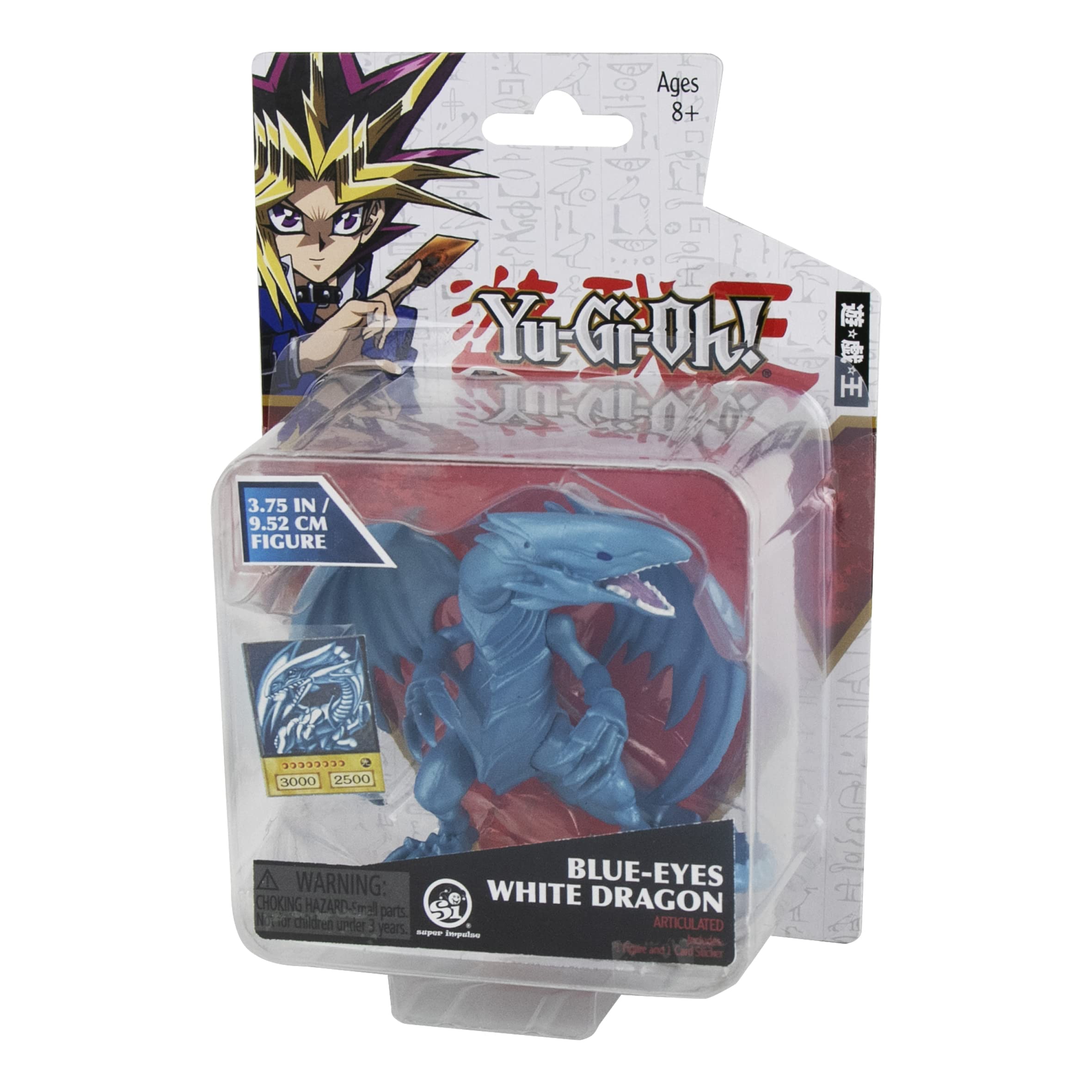 Yu-Gi-Oh! Action Figures - Blue Eyes With Dragon Solid (3.75 inch)