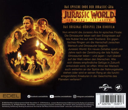 Jurassic World - Ein neues Zeitalter: Das Original-Hörspiel zum Kinofilm