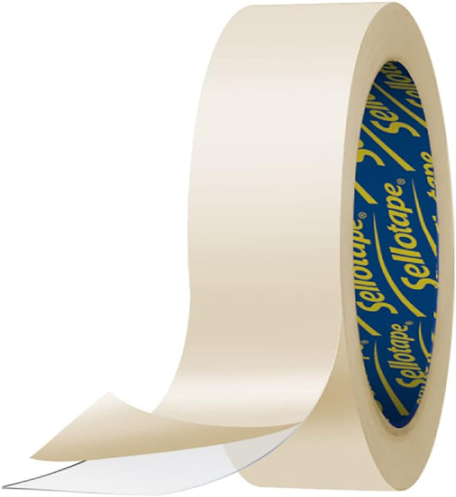 Sellotape Double Sided Tape 12mm x 33m Ref 1447057  12 mm x 33 m Pack of 12