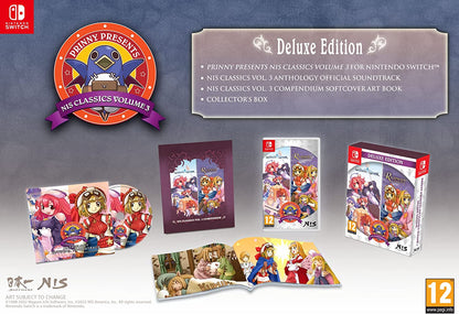 Prinny Presents NIS Classics Volume 3: La Pucelle: Ragnarok / Rhapsody: A Musical Adventure - Deluxe Edition (Nintendo Switch)
