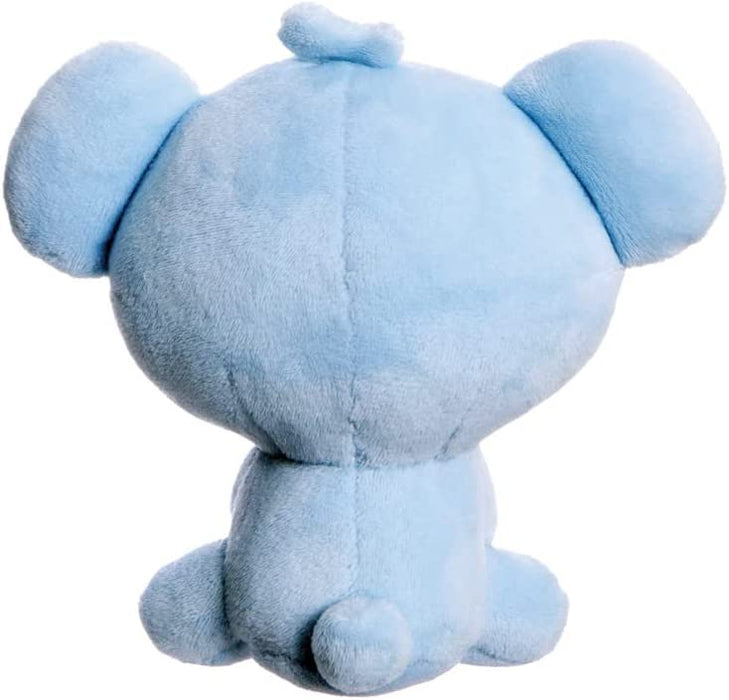 AURORA, 61484, BT21 Official Merchandise, Baby KOYA Sitting Doll 5In, Soft Toy, Blue