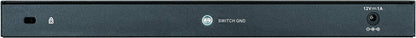 D-Link DGS-1016S 16-Port Gigabit Unmanaged Switch, Fanless, Low Profile, Metal Housing, Desktop/Wall Mount, Plug-and-Play, 802.1p QoS, 802.3az EEE black DGS-1016S