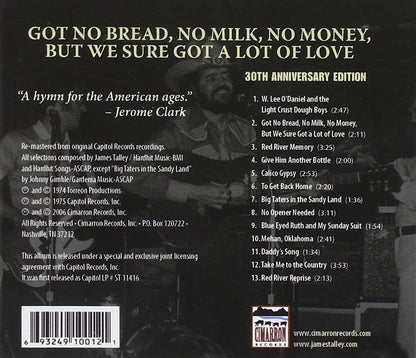 Got No Bread No Milk No Money
