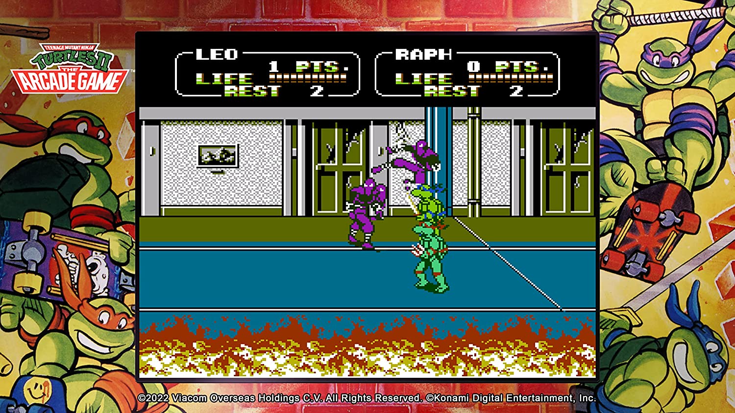 Teenage Mutant Ninja Turtles: The Cowabunga Collection PlayStation 4
