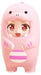 Good Smile Nendoroid More: Face Parts Case (Pink Dinosaur),Multicolor
