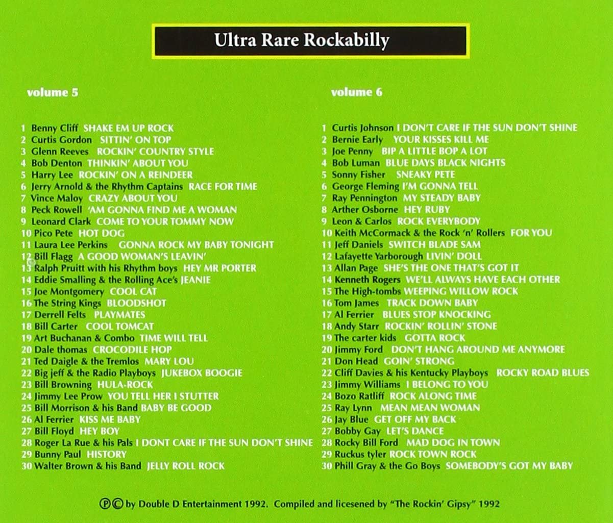 Ultra Rare Rockabilly, Vol. 5 & 6