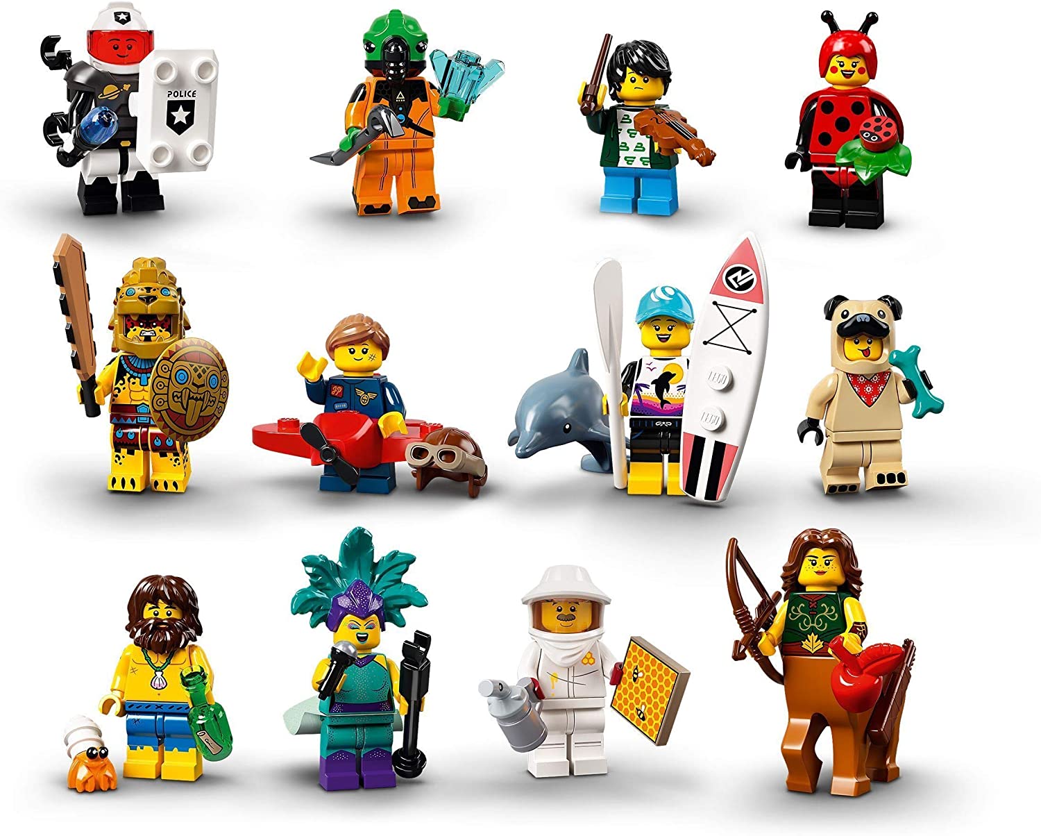LEGO 71029 Minifigures Series 21 Collectible Toy (1 of 12 to Collect) for 5 Years Old