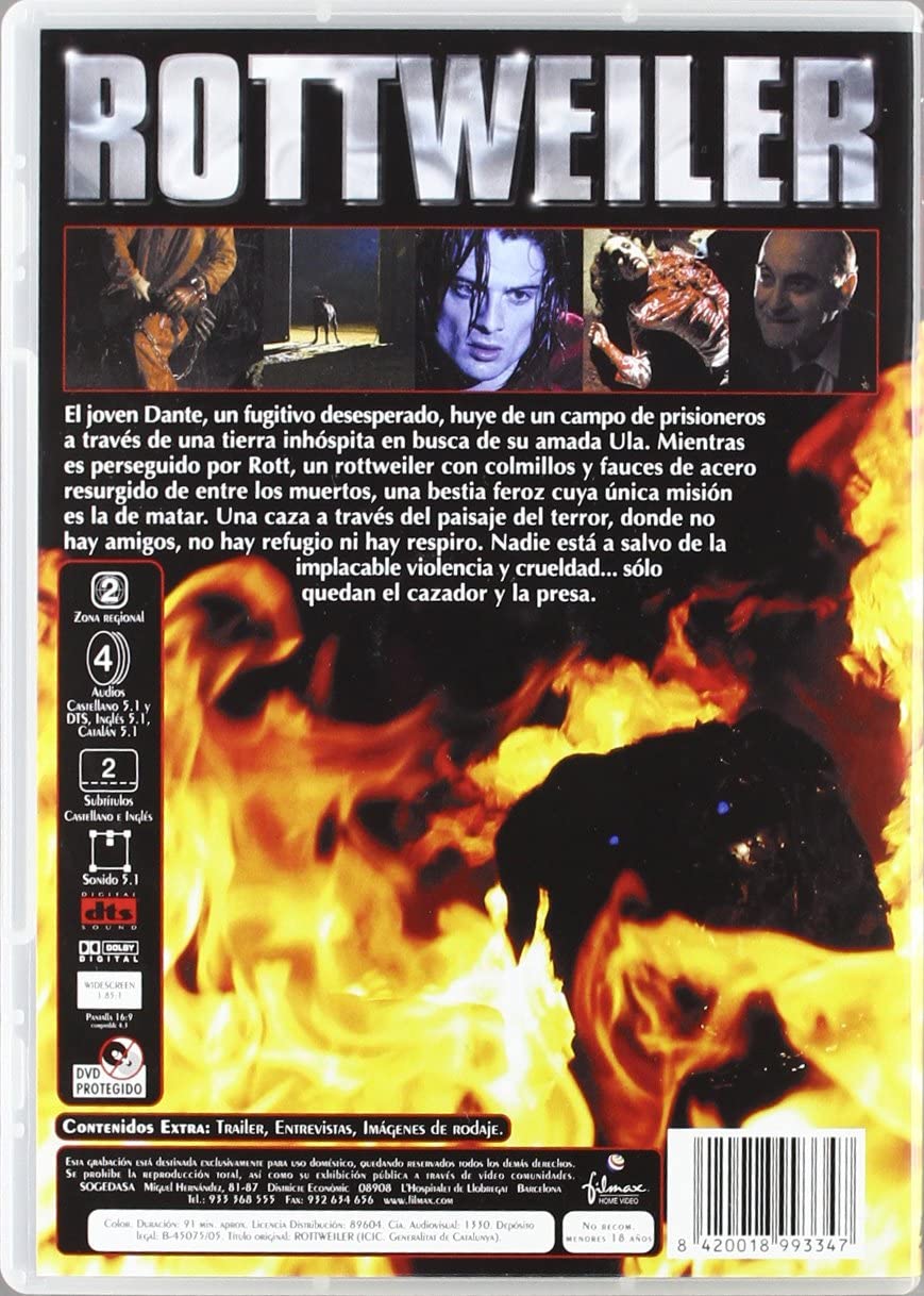 Rottweiler (Import Dvd) (2006) Varios