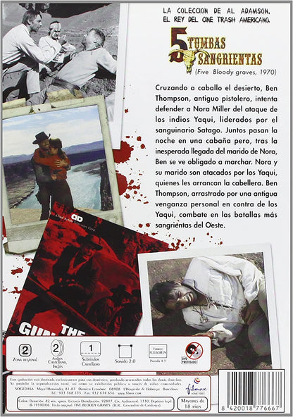 Cinco Tumbas Sangrientas  *** Region 2 *** Spanish Edition ***