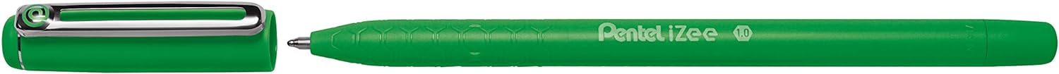 Pentel iZee 1.0mm Ballpoint - Green Ink - Pack of 12