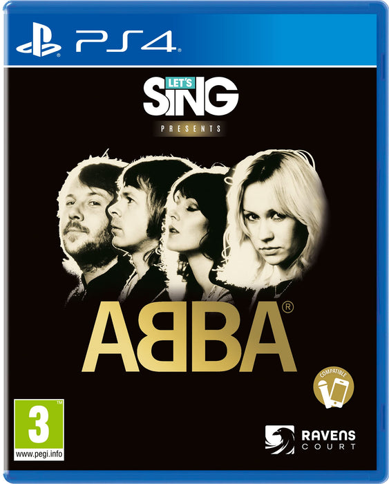 Let's Sing ABBA (+1Mic) PS4 PlayStation 4