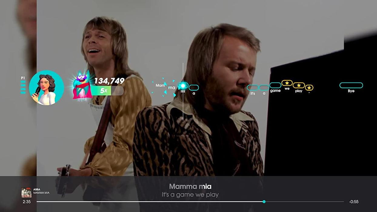 Let's Sing ABBA (+1Mic) PS4 PlayStation 4