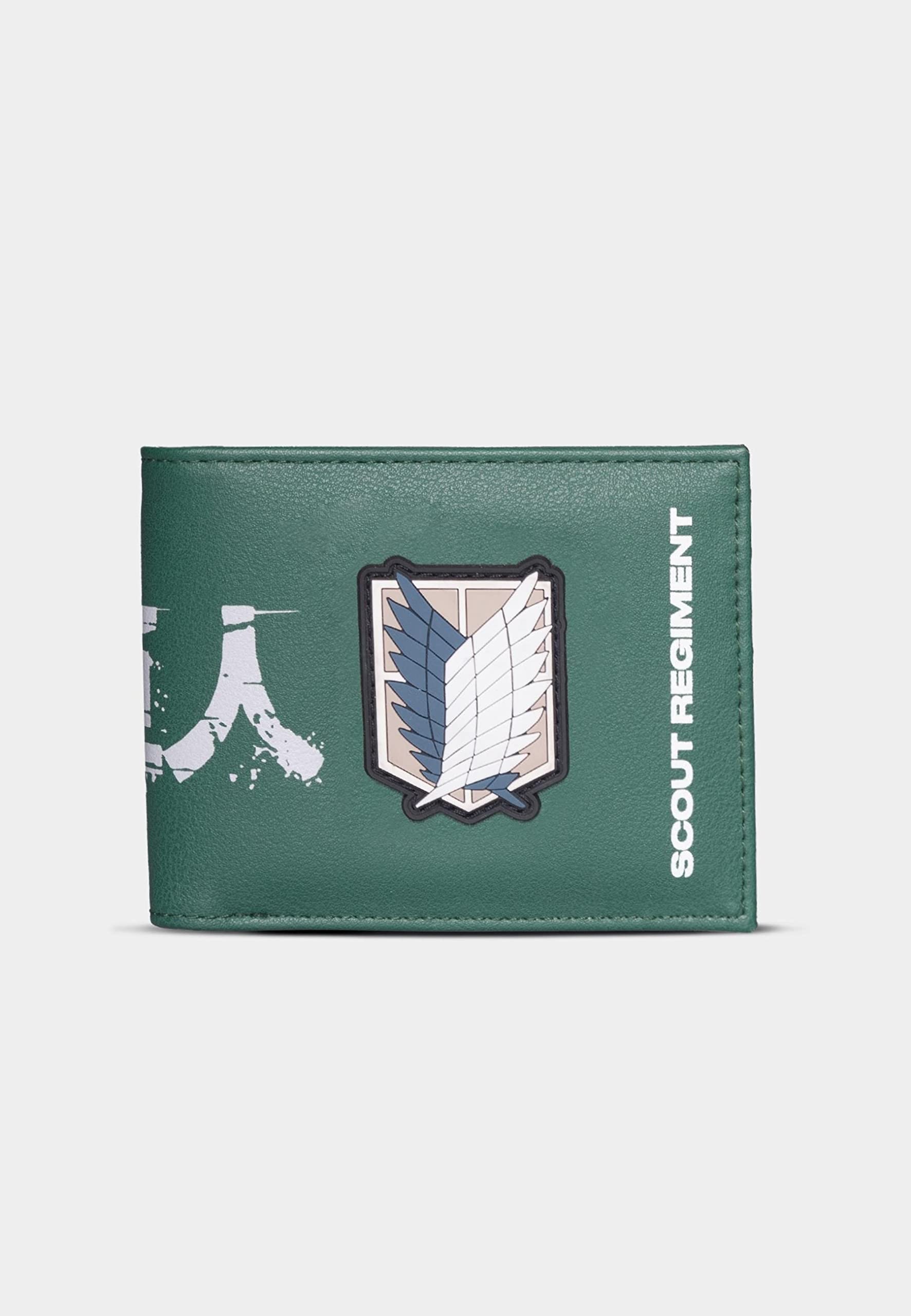 DIFUZED ATTACK ON TITAN - Scout Regiment - Portefeuille à 2 Volets