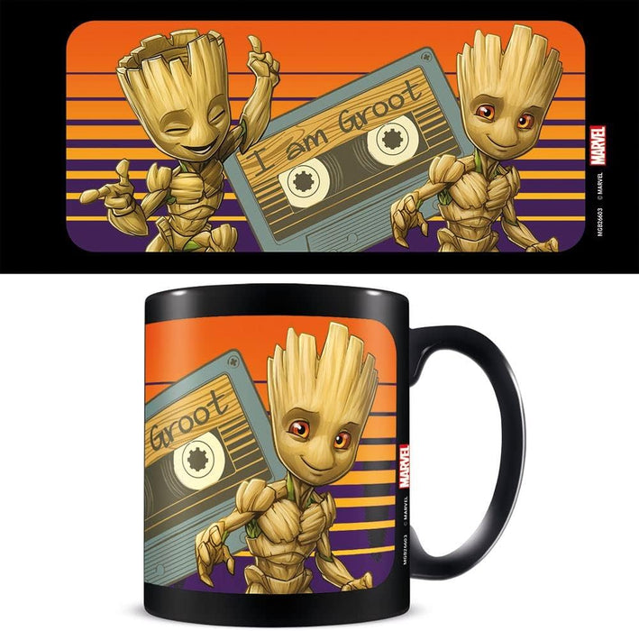 Pyramid International Guardians of The Galaxy Mug in Presentation Gift Box (Groot Sunshine Design) 11oz Ceramic Mug - Official Merchandise