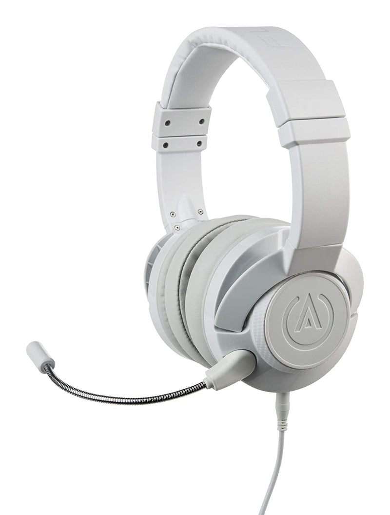 PowerA Fusion Gamerhoofdtelefoon met afneembare microfoon, compatibel met PlayStation 4, Xbox (One, One X, One S, 360), Nintendo Switch, Mac PC, Android, iOS - wit Wit.