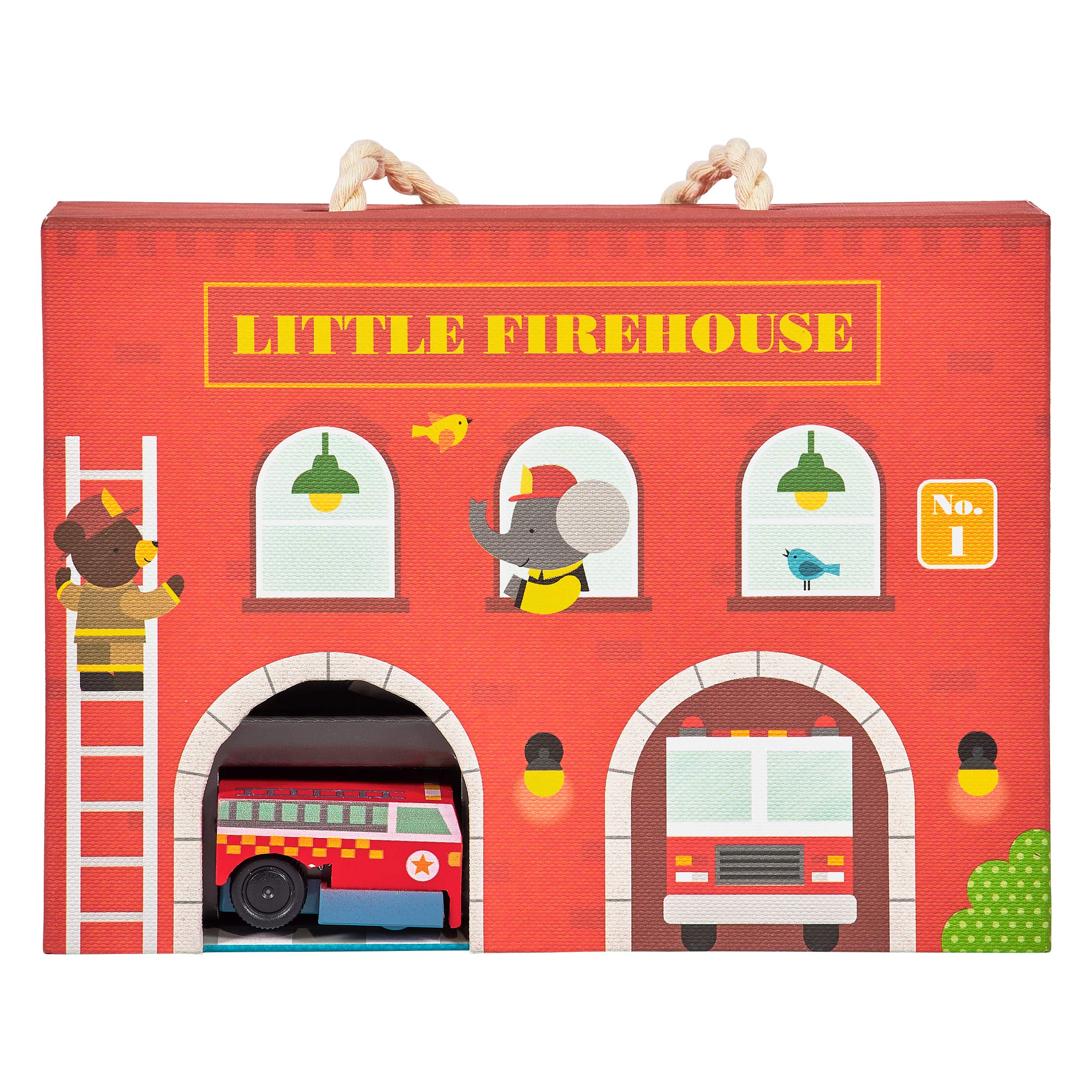Petit Collage PTC527 Play Set, Firehouse