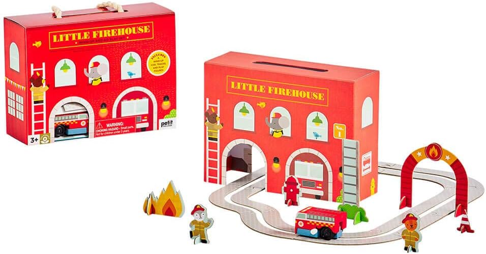 Petit Collage PTC527 Play Set, Firehouse