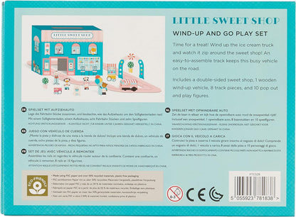 Petit Collage - Little Sweet Shop Wind Up And Go Playset