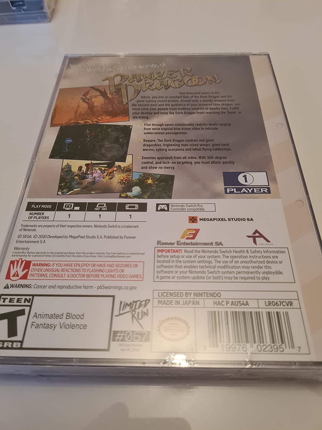 Panzer Dragoon (Limited Run