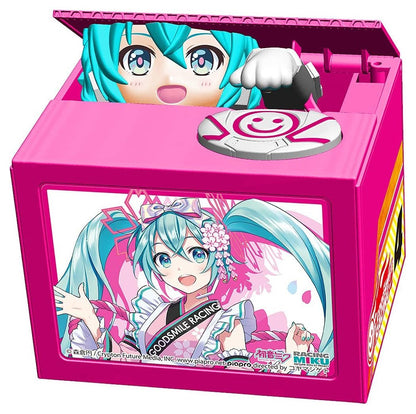 SHINE Hatsune Miku GT Project: Racing Miku 2021 Chatting Bank (Version 8),Multicolor,SH37838