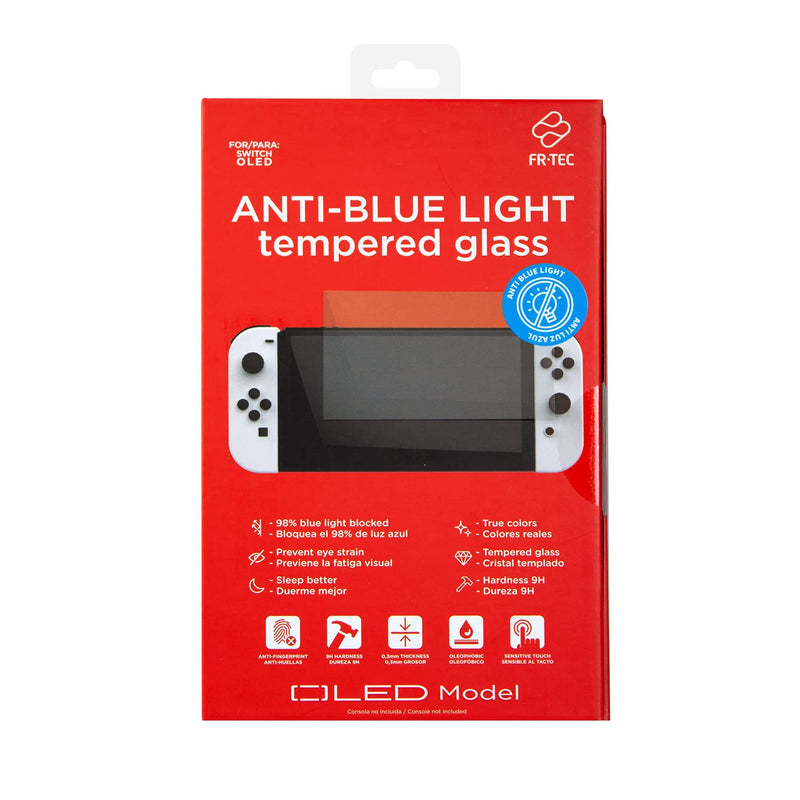 FR-Tec Switch OLED Anti Blue Light Tempered Glass Screen Protector