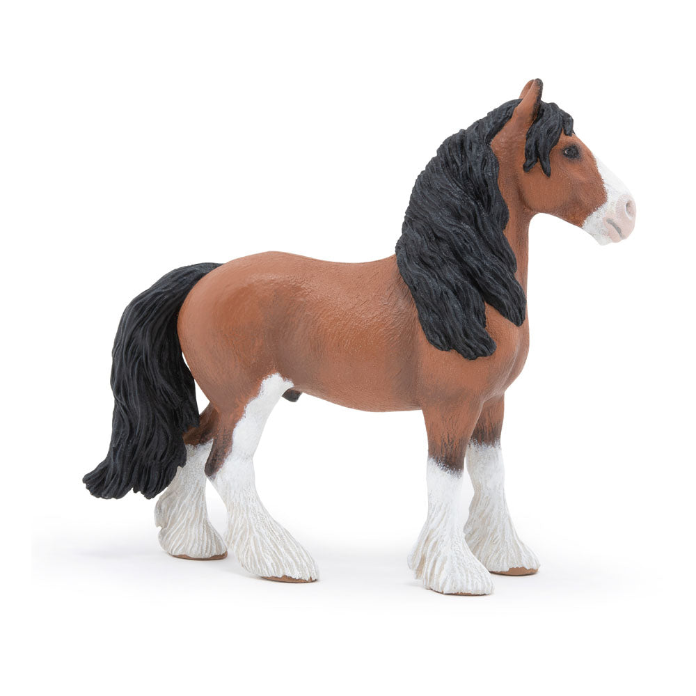Papo - Clydesdale Horse Figure, Multicolour (51571