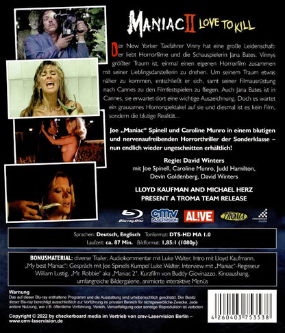 Maniac II – Love to Kill (uncut)