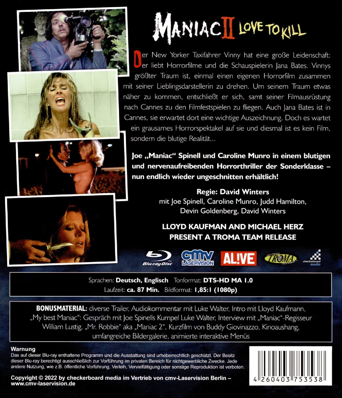 Maniac II – Love to Kill (uncut)
