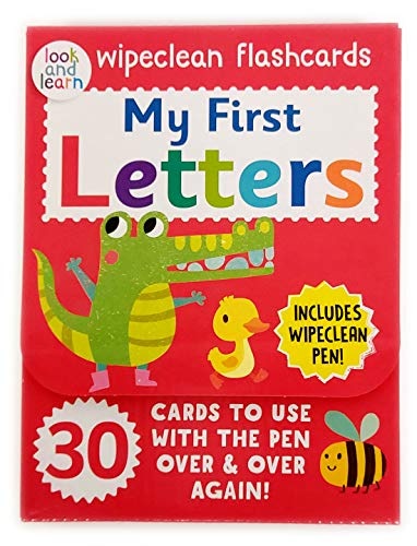 My First Letters - Wipeclean Flashcards