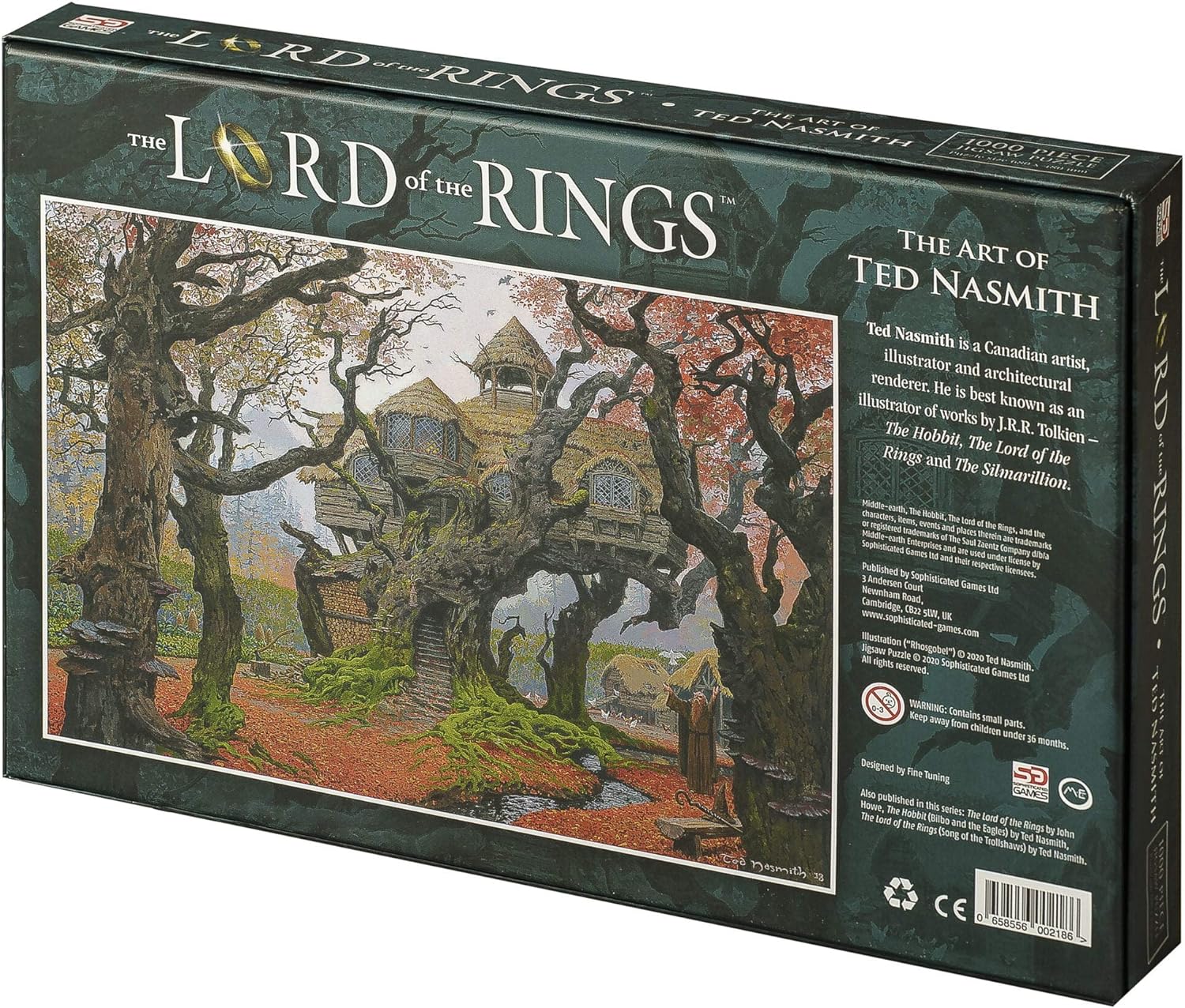 Thames & Kosmos | 696201 | The Lord of the Rings: Rhosgobel Puzzle | 1000 Piece Jigsaw Puzzle | Ages 7+