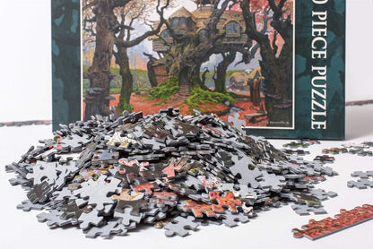 Thames & Kosmos | 696201 | The Lord of the Rings: Rhosgobel Puzzle | 1000 Piece Jigsaw Puzzle | Ages 7+