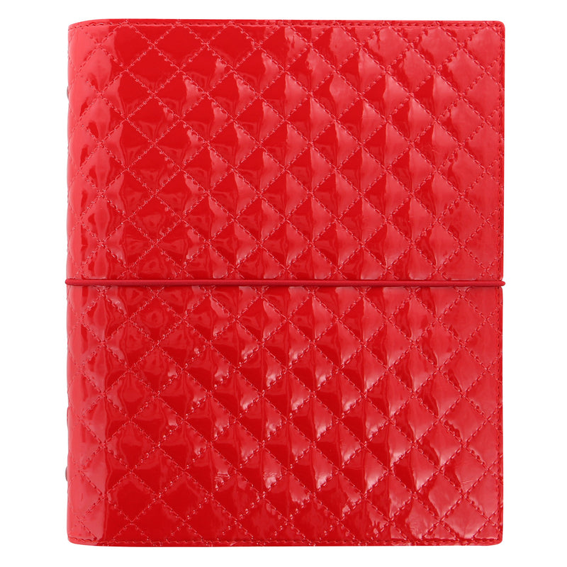 Filofax A5 Domino Luxe organiser - red