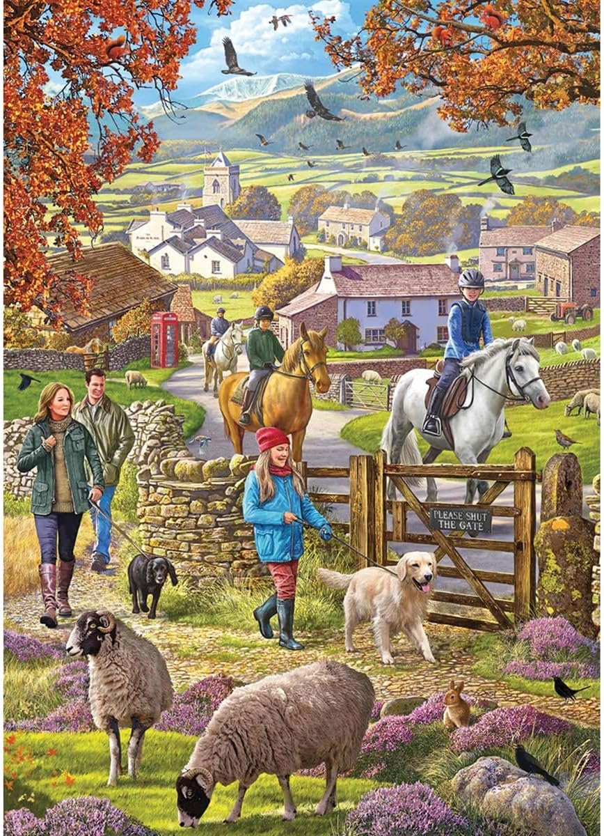 Autumn Walk 1000 Piece Jigsaw