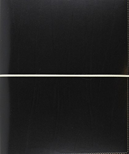 Filofax A5 Domino Black Organiser