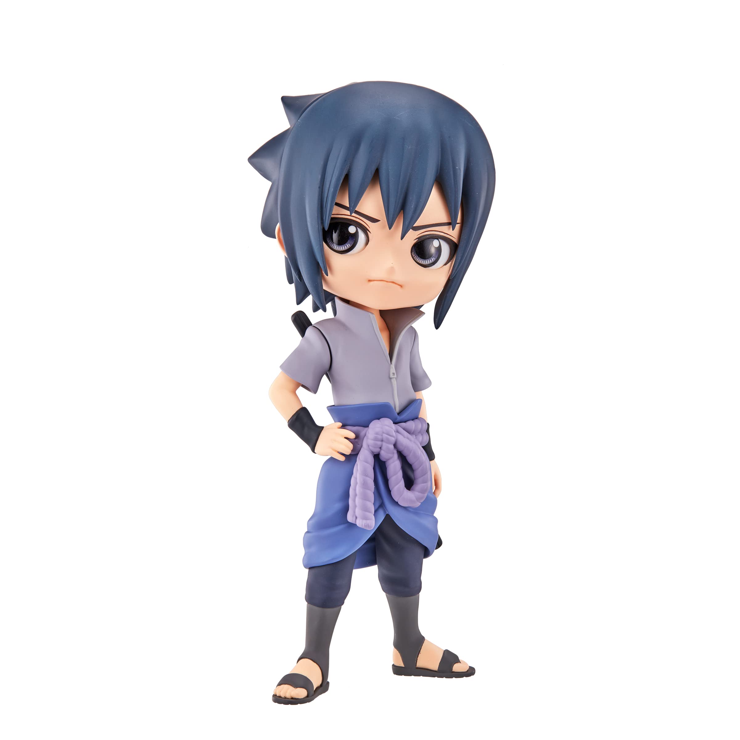 Banpresto NARUTO SHIPPUDEN - QPosket - Sasuke Uchiha Vers. A - Figurine 14cm