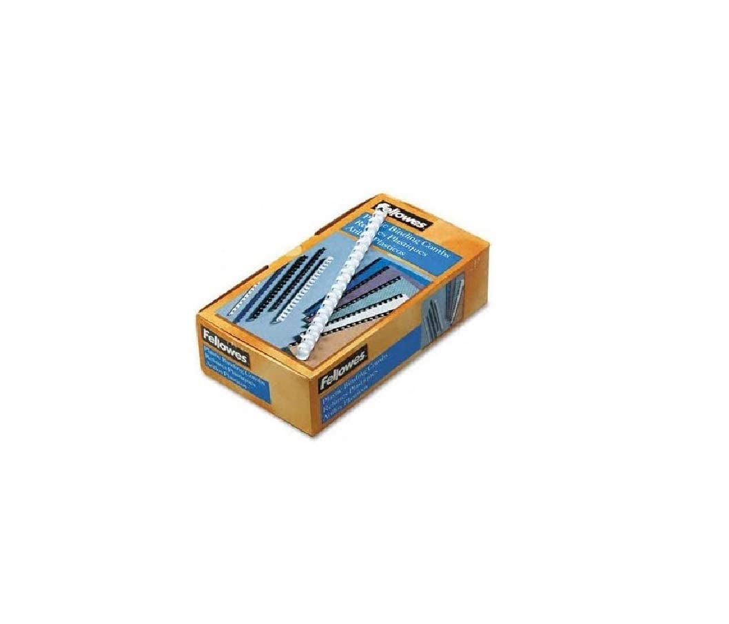 Fellowes Value A4 14mm Binding Combs - White (Pack of 100), 6202001