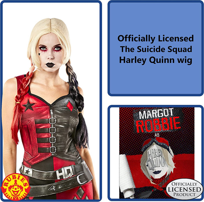 Rubie's DC Comics Suicide Squad 2 Harley Quinn Wig, As Shown