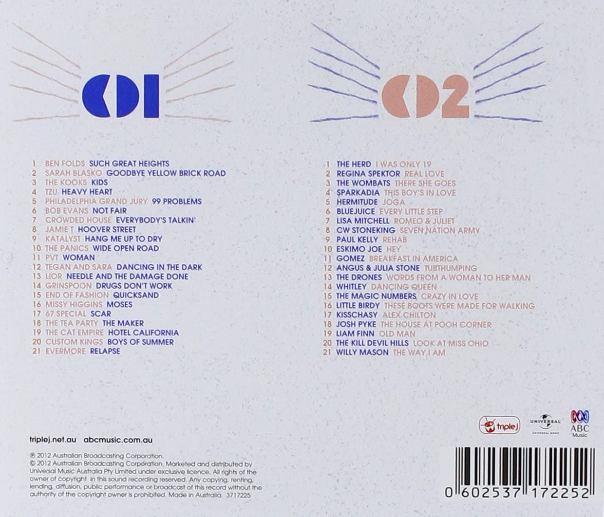 Triple J Like A Version Anthology - Best Of Volumes 1-5  explicit_lyrics