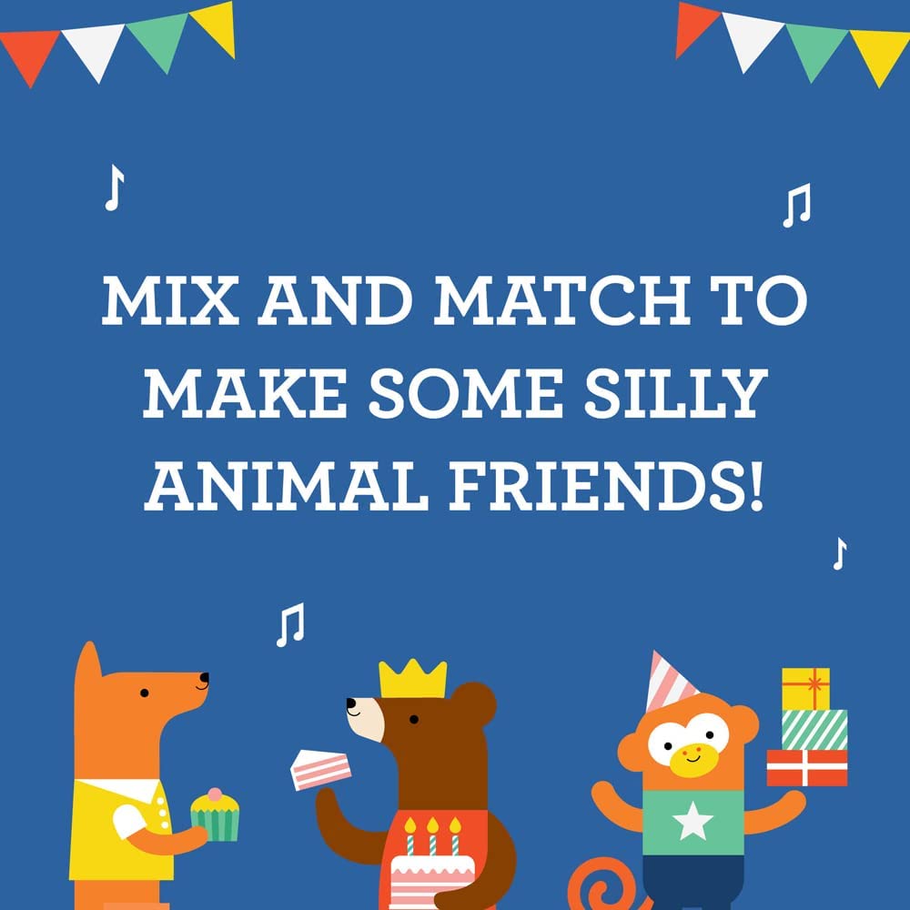Petit Collage Party Animals On-the-Go Magnetic Play Set