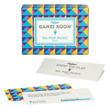 Ridley's Games Room | 90's Pop Music Quiz | Trivia Game | Good Mix of Questions