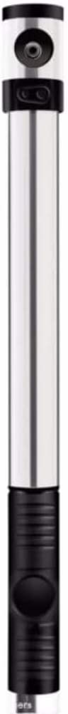 Power Alloy Bicycle Pump High Pressure With Gauge Silver