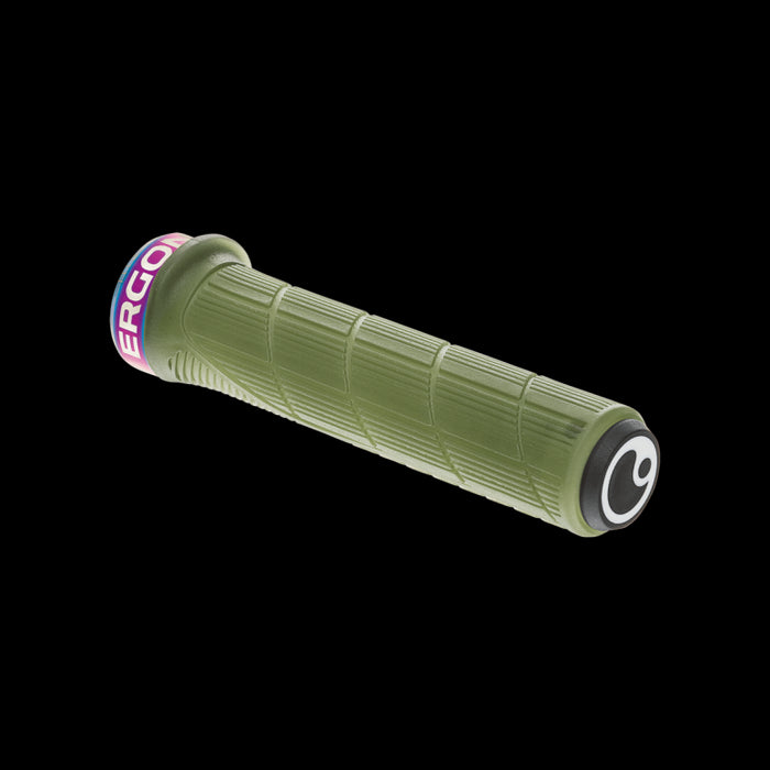 Ergon - GD1 Evo Ergonomic Lock-on Bicycle Handlebar Grips | for Mountain Bikes | Regular or Slim Fit | Black