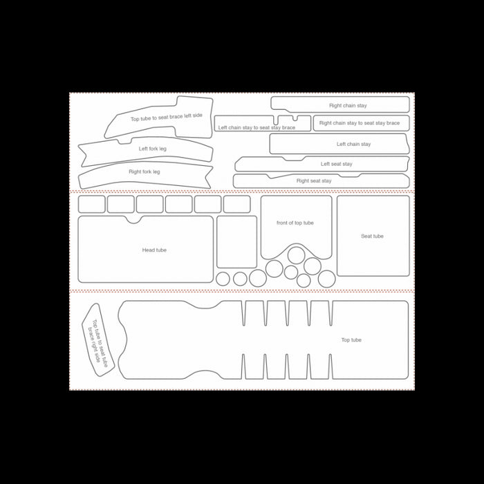 Bike Shield Brompton Kit de Escudo, Unisex, Mate Transparente, Talla única