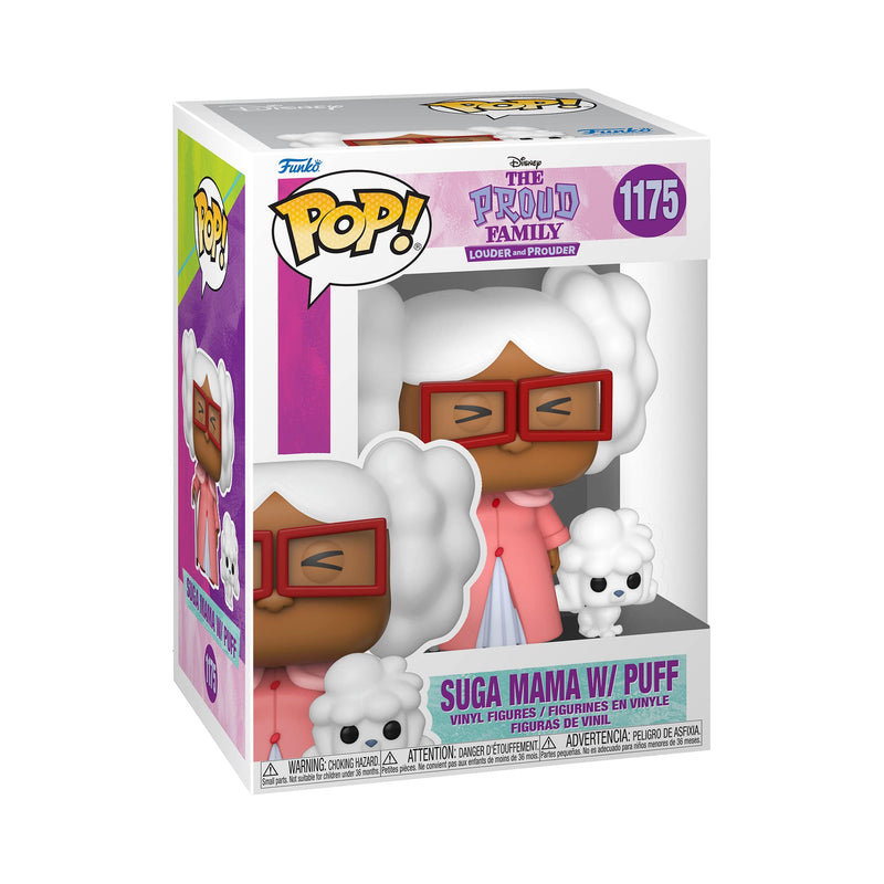 Funko POP! and Buddy: Proud Family-Suga Mama With Dog - the Proud Family - Collectable Vinyl Figure - Gift Idea - Official Merchandise - Toys for Kids & Adults - TV Fans - Model Figure for Collectors