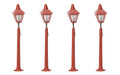 Hornby Platform Lamps x4