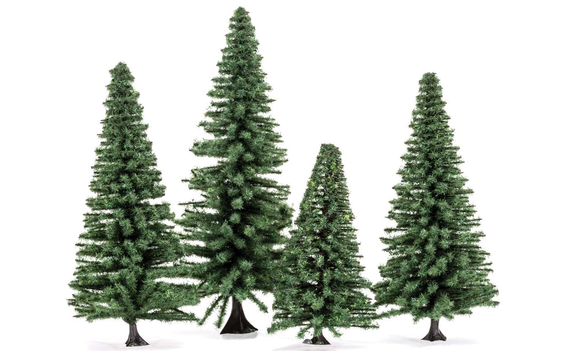 Hornby-Large Fir Trees Los Materiales escénicos, Multicolor (R7206