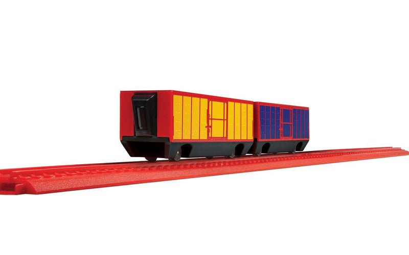 Hornby Playtrains - Express Goods Open Wagon Pack for Playtrains Remote Controlled Battery Trains - Kids Toy Train Set Accessories for Ages 3+, Childrens Mini Model Trains, Includes: 2x Open Wagons